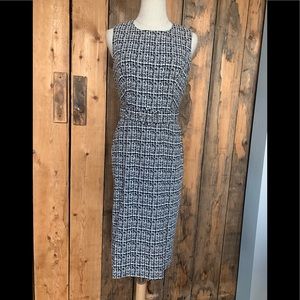 ✨CALVIN KLEIN ✨Tweed Pencil Dress with Belt- NWOT